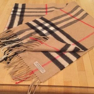 Burberry cashmere scarf